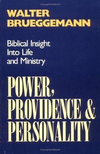 Power Providence And Personality Biblical Insight Into